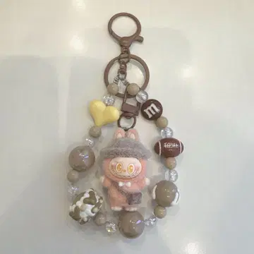 LABUBU 봉제 인형 키링 스트랩