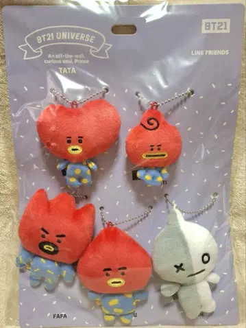 BT21 패밀리 마스코트 세트 TATA