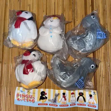 PINGU 봉제 인형 가챠가챠