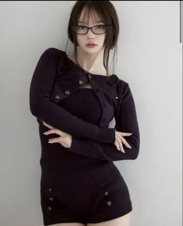 Sara knit set up andmary navy