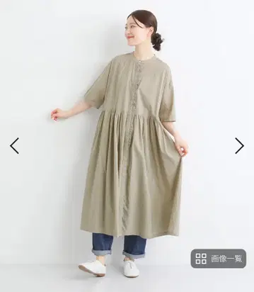 레이스 프론트 오픈 원피스 베이지 creadelice 클레어데리스 나츄란