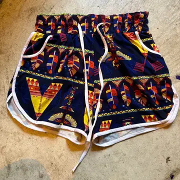 오키나와 아메리칸 빌리지 컬러풀 남미 숏팬츠 남국