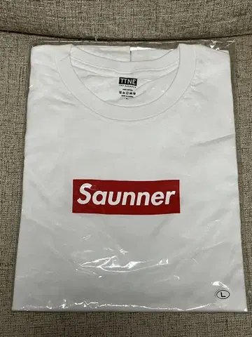 미개봉 새상품 TTNE Saunner T셔츠 L사이즈 사우나