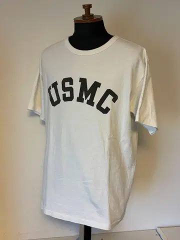 웨어하우스/USMC/밀리터리/T셔츠/더블웍스/양면/빈티지