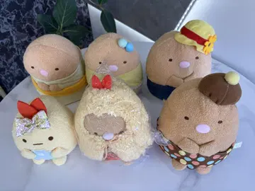 스미코구라시 돈카츠 봉제 인형 모음