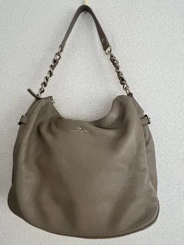 Kate Spade 가죽 핸드백 (그레이)