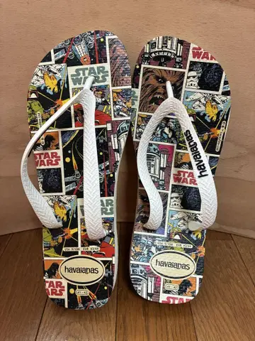 havaianas 하와이아나스/스타 워즈 샌들/사이즈 약 27.5cm
