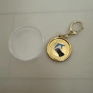 백미 박물관 샤크 군 메달 키링