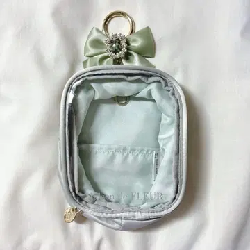 Maison de FLEUR 덕질 봉제 인형 클리어 파우치 그린