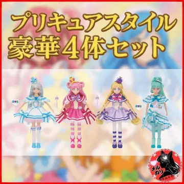 BANDAI 원더풀 프리큐어! 프리큐어 스타일 4체 세트 우편2