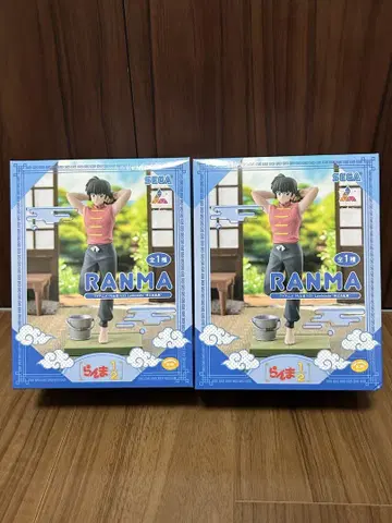 [ 새상품 ] 란마 1/2 사오토메 란마 피규어 2체 세트