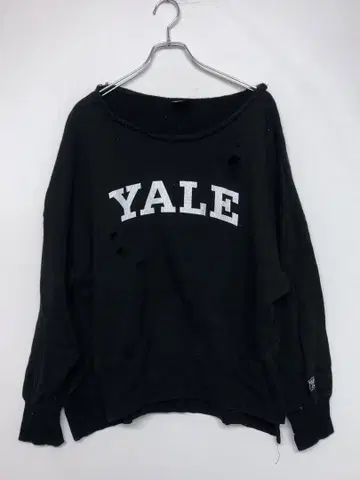 FRAMeWORK 빈티지 스타일 구제 의류 Yale 칼리지 맨투맨