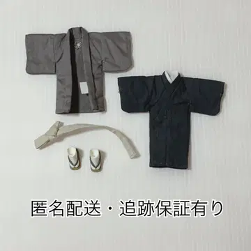 넨도로이드돌 의상 세트 기모노 Boy 그레이