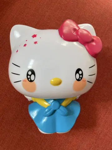 헬로키티 파란 드레스 피규어