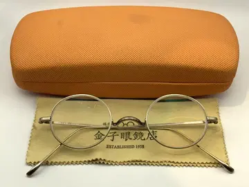 금자안경 일산 라운드 안경 티타늄 VINTAGE 골드 케이스 포함 일본제