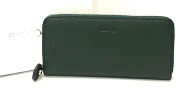 미사용 바르코스 라운드 지퍼 그린 컬러 장지갑 18705415