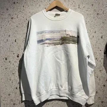 00s Lee 아트 프린트 크루넥 맨투맨 Lee 빈티지