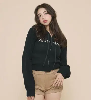 andmary Jeniffer 니트 후디 세트