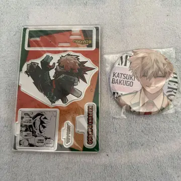 히로아카 바쿠고 카츠키 디오라마 캔뱃지