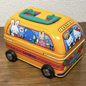 산리오 두근두근 외출 단짝 버스 캔 케이스 퓨로랜드 한정판