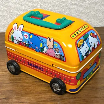 산리오 두근두근 외출 단짝 버스 캔 케이스 퓨로랜드 한정판