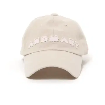 andmary 앤드마리 Mary 로고 캡 베이지