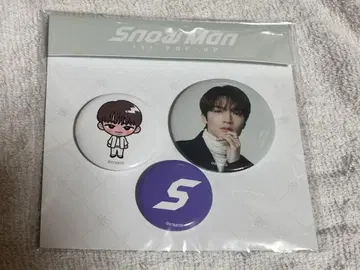 SnowMan 1st Popup 캔뱃지 후카사와 타츠야