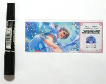 오토쿠라 유키 공식 홀로그램 클리어 티켓 아이돌 마스터 신데렐라 걸스
