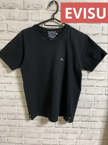 에비수 카모메 원포인트 자수 T셔츠
