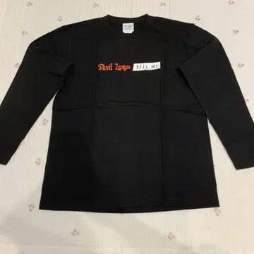 Bite Me Baroon Canada Tour 롱 슬리브 티셔츠 M