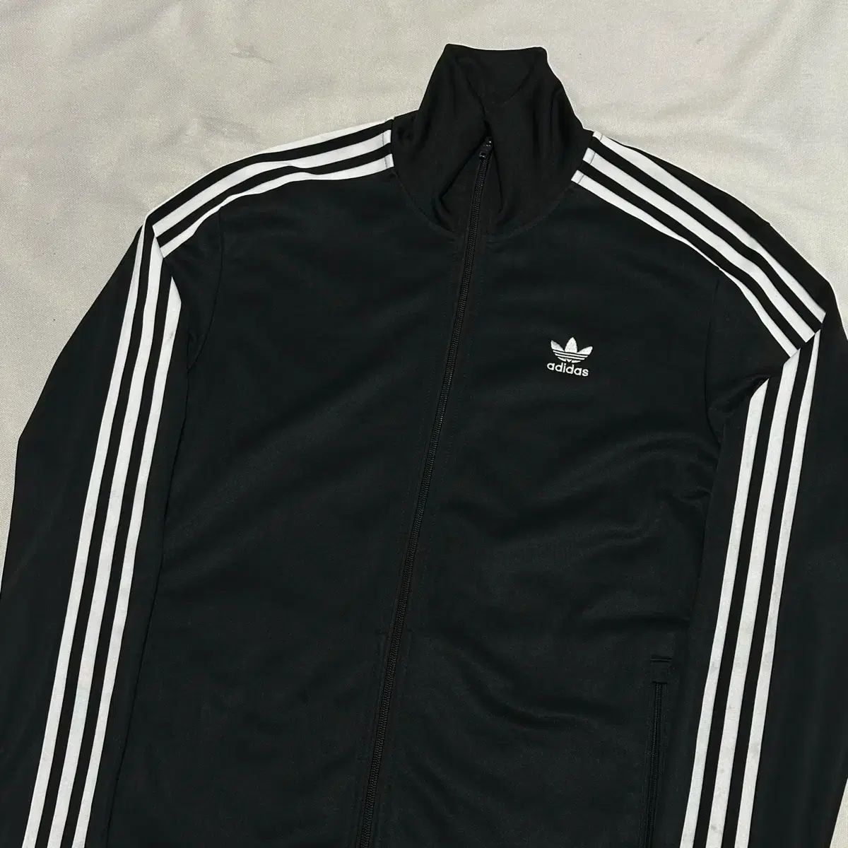 ADIDAS 아디다스 XL Adidas Beckenbauer Black Track Top #아디다스