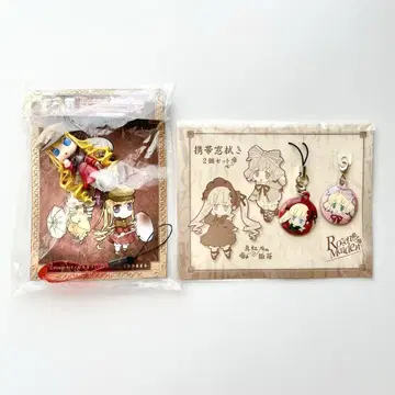 PEACH-PIT 로젠 메이든 핸드폰 창문 닦이 스트랩 쿤쿤 신쿠