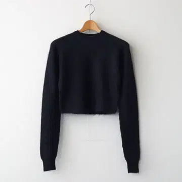 AURALEE BABY SURI ALPACA SHEER KNIT P/O