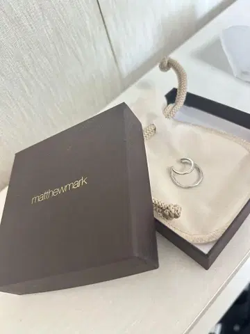matthewmark 실버 이어커프