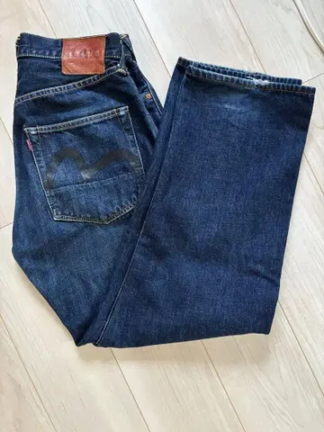 evisu 청바지 다이코쿠 카모메 32 x 35