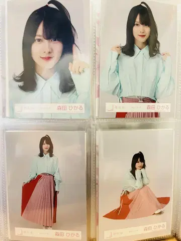 사쿠라자카46 모리타 히카루 컬러 코디 브로마이드 컴프
