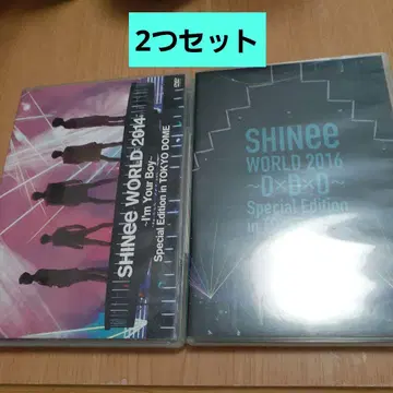 SHINee WORLD 2014 2016 DVD 묶음 판매