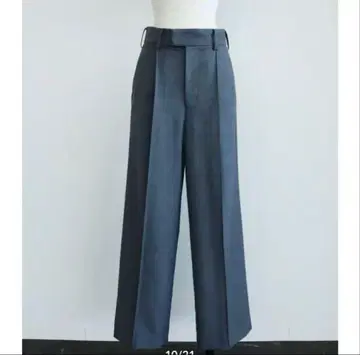 새상품 OHGA WIDE SLACKS 그레이 M