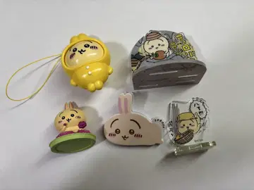 치이카와 (먼작귀) 가챠가챠 토끼 5종 세트
