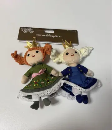 겨울왕국 안나 봉제 인형 참 택 포함