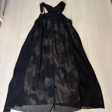 LASUD 타이다이 패턴 레이스업 오버롤 스커트 M 사이즈