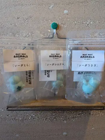 moni moni ANIMALS 모니마루즈 소다 시리즈 3종 세트