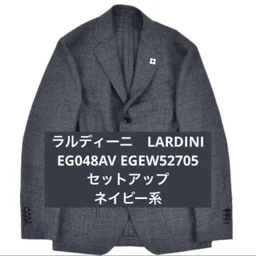 LARDINI 셋업 EG048AV 네이비 계열