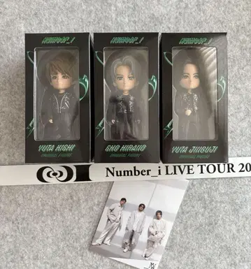 Number_i 팬클럽 한정판 오리지널 피규어 3체 세트 (덤 포함)