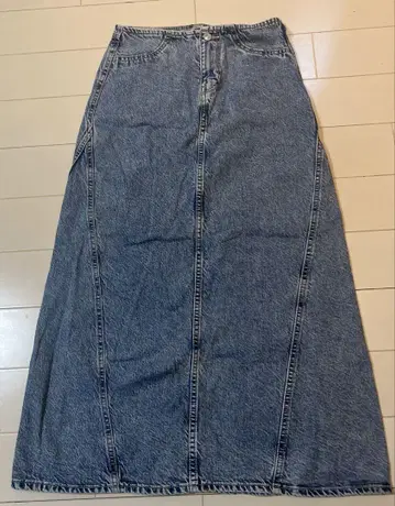 H&M 로우라이즈 롱 스커트