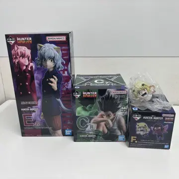 HUNTER x HUNTER 피규어 세트 E C F