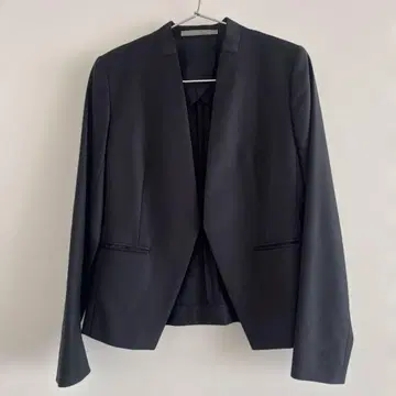 theory luxe 노카라 자켓 네이비 사이즈 36