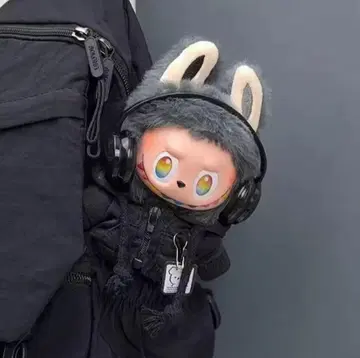 러브브 의류 후드티 블랙 헤드폰 멋진 스타일리시한