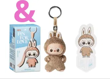 Labubu 알파벳 [ & ] 라부부 봉제 인형 펜던트 popmart