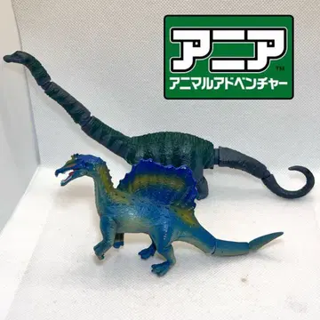 아니아 스피노사우루스 슈퍼사우루스 피규어 대결! 거대 공룡 세트